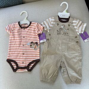 🌟 NWT Carter’s Baby Boy Bundle – Size 3 Months – 2 Outfits! 🌟